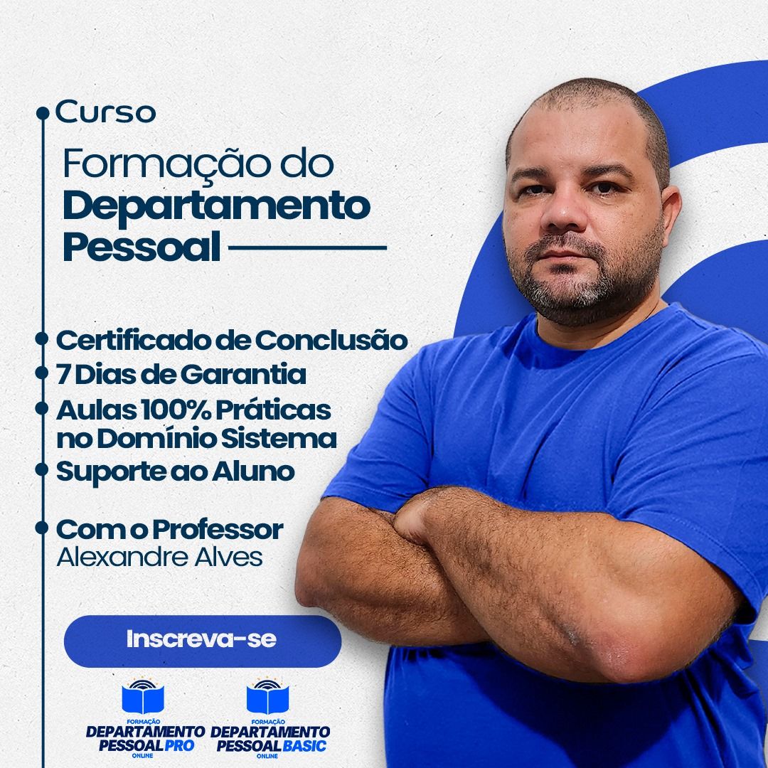 Formação Departamento Pessoal - Pacote de eBooks do DP